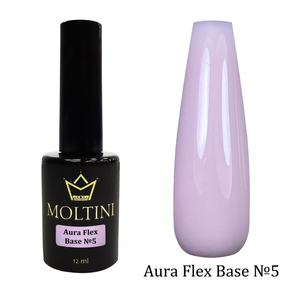 MOLTINI База бескислотная Aura Flex  № 5. 12 мл.